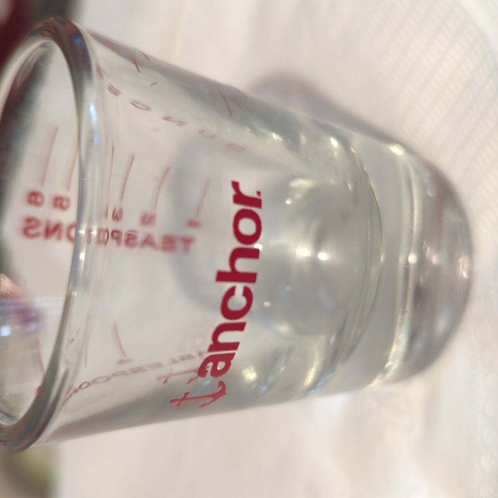 Anchor Hocking Measured  Shot Glass, 1 oz, measurements